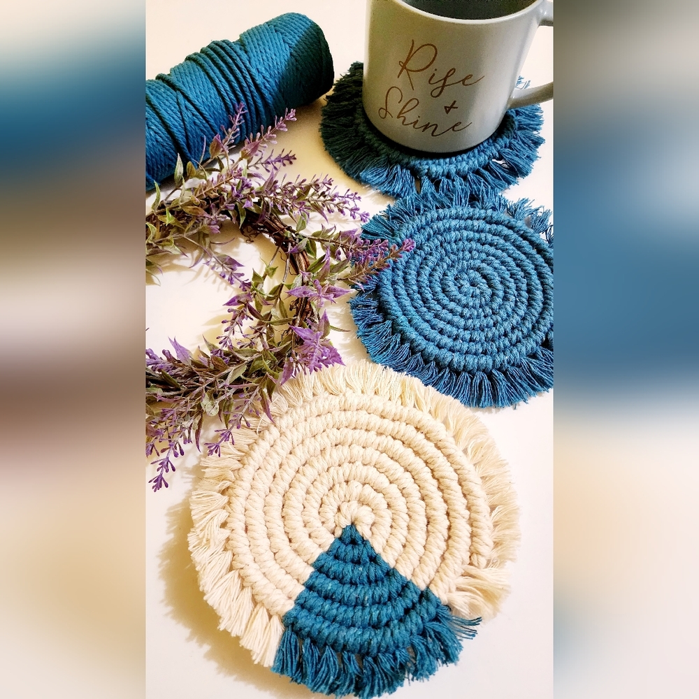 Macrame Coasters